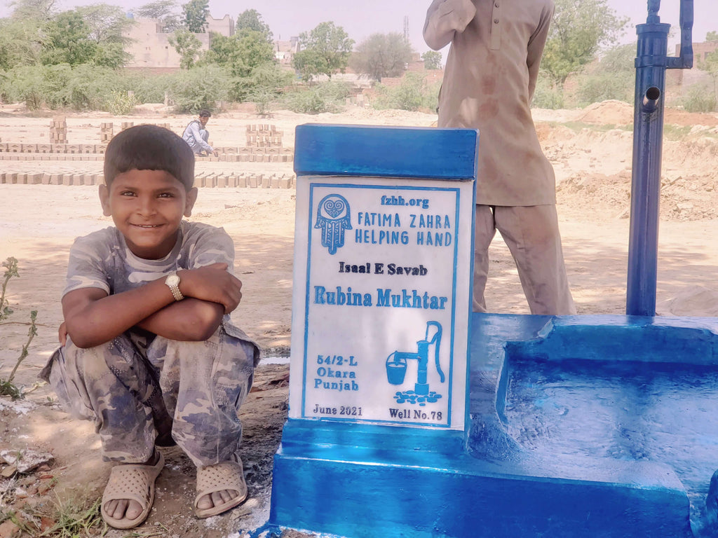 Rubina Mukhtar – FZHH Water Well# 78 – PK