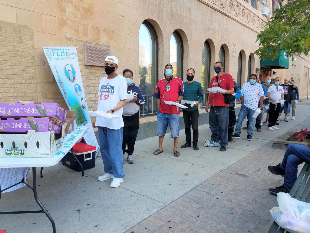 Honoring Birthday of Mawlana Shah Naqshband (Q) with Hot Meal Distribution – CHI