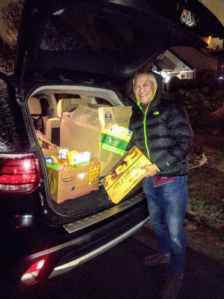 Chicago, Illinois - Participating in Mobile Food Rescue Program by Distributing 60+ Partially Prepared Meals, Fresh Fruits & Essential Supplies to Senior care Home