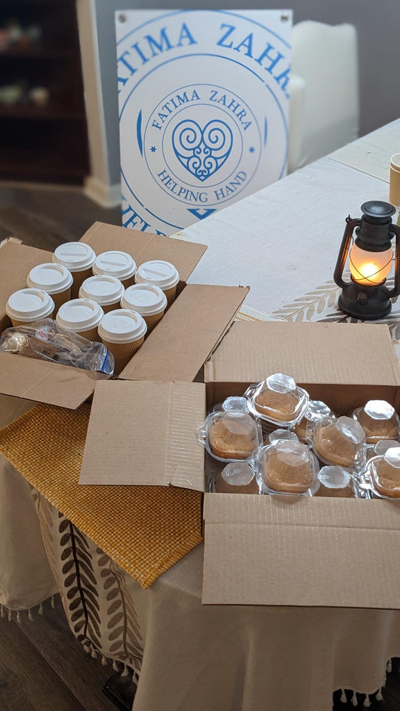 Orlando, Florida - Participating in Mobile Food Rescue Program by Distributing Bakery Items & Coffee to Local Community's Migrant Workers