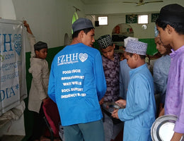 Food Distribution Activity in Hyderabad, India - Jun 9, 2026