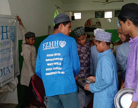 Food Distribution Activity in Hyderabad, India - Jun 9, 2026