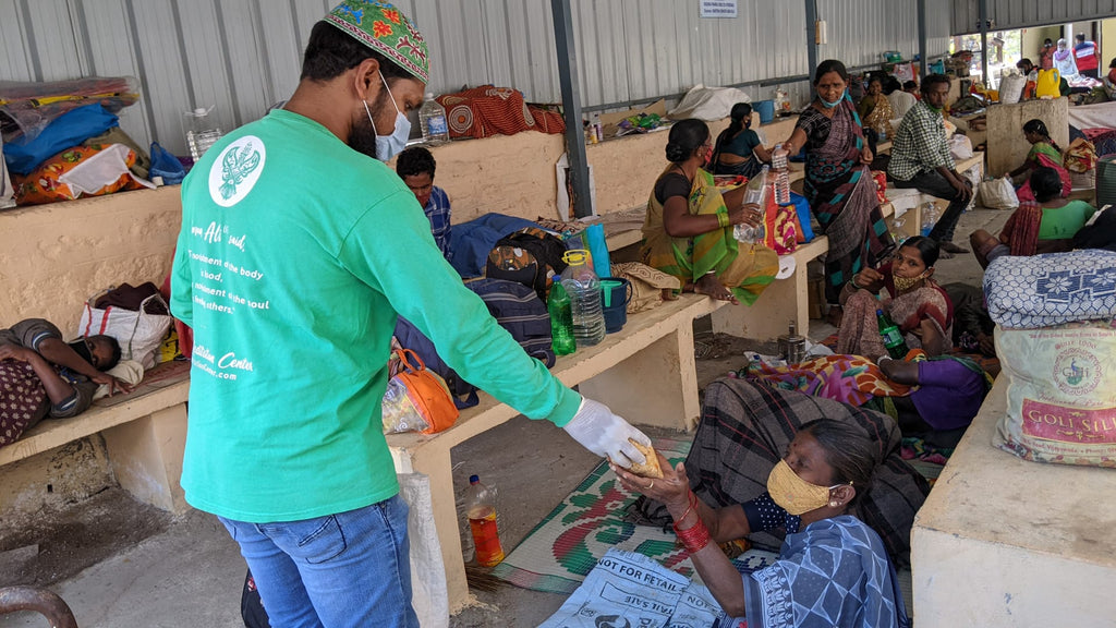 Honoring the Blessed Isra Wal Miraj of Sayyidina Muhammad ﷺ by Distributing 110+ Warm Meals to Families in Need – IND