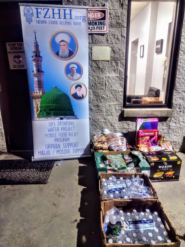 Chicago, Illinois - Participating in Mobile Food Rescue Program by Rescuing & Distributing Toys, Bottled Water & 540+ lbs. of Essential Household Items & Essential Groceries to Local Community's Homeless Shelters & Senior Care Home