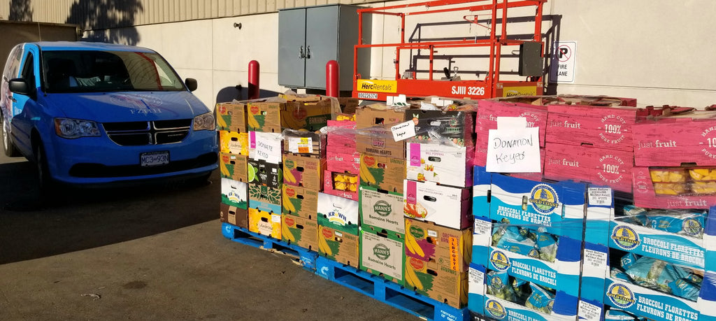 Vancouver, Canada - Honoring Ninth Day of Holy Month of Muharram & Eve of Ashura by Rescuing & Distributing 1100+ lbs of Excess Costco Foods to Local Community's Homeless Shelters & Food Banks