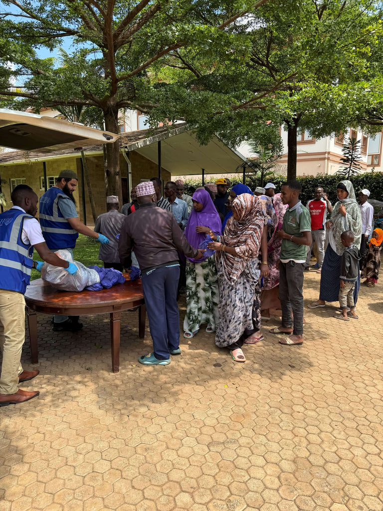 Nairobi, Kenya - Participating in Holy Qurbani Program & Mobile Food Rescue Program by Processing, Packaging & Distributing Over 662+ lbs. of Holy Qurbani Meat from 44+ Holy Qurbans to Local Community's 300+ Less Privileged Families