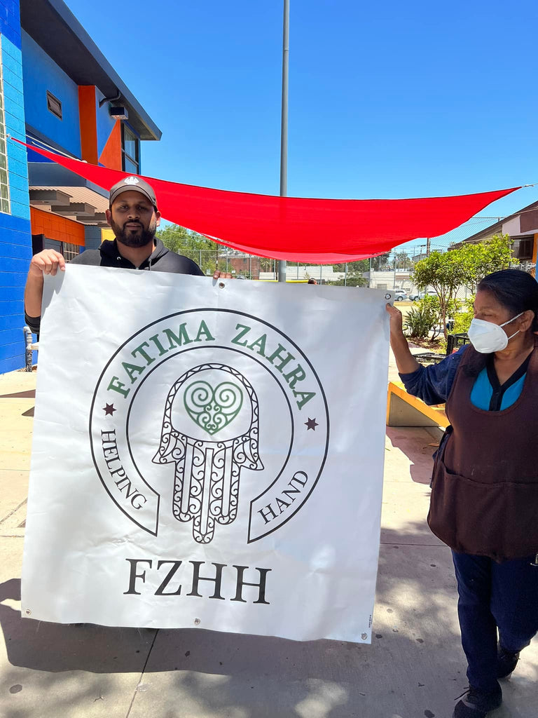 Honoring the Blessed Day of Friday/Jummah the 13th by Rescuing & Distributing Essential Groceries to Homeless Shelters for Women - LA