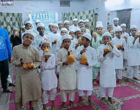 Food Distribution Activity in Hyderabad, India - Oct 13, 2026