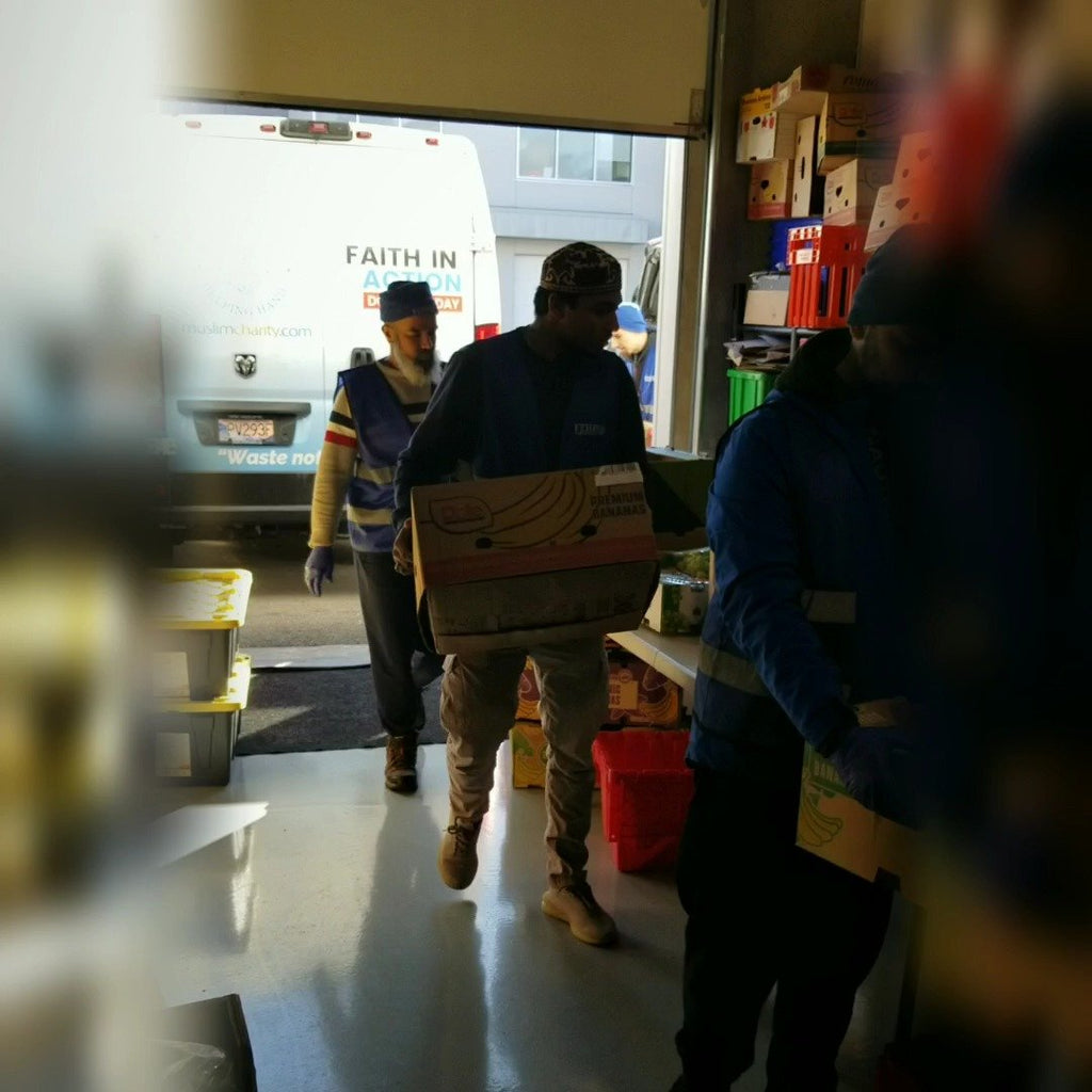 Food Bank Activity in Vancouver, BC, Canada - Mar 9, 2026