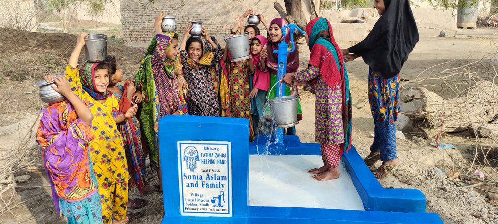 Sonia Aslam and Family – FZHH Water Well# 309 – PK