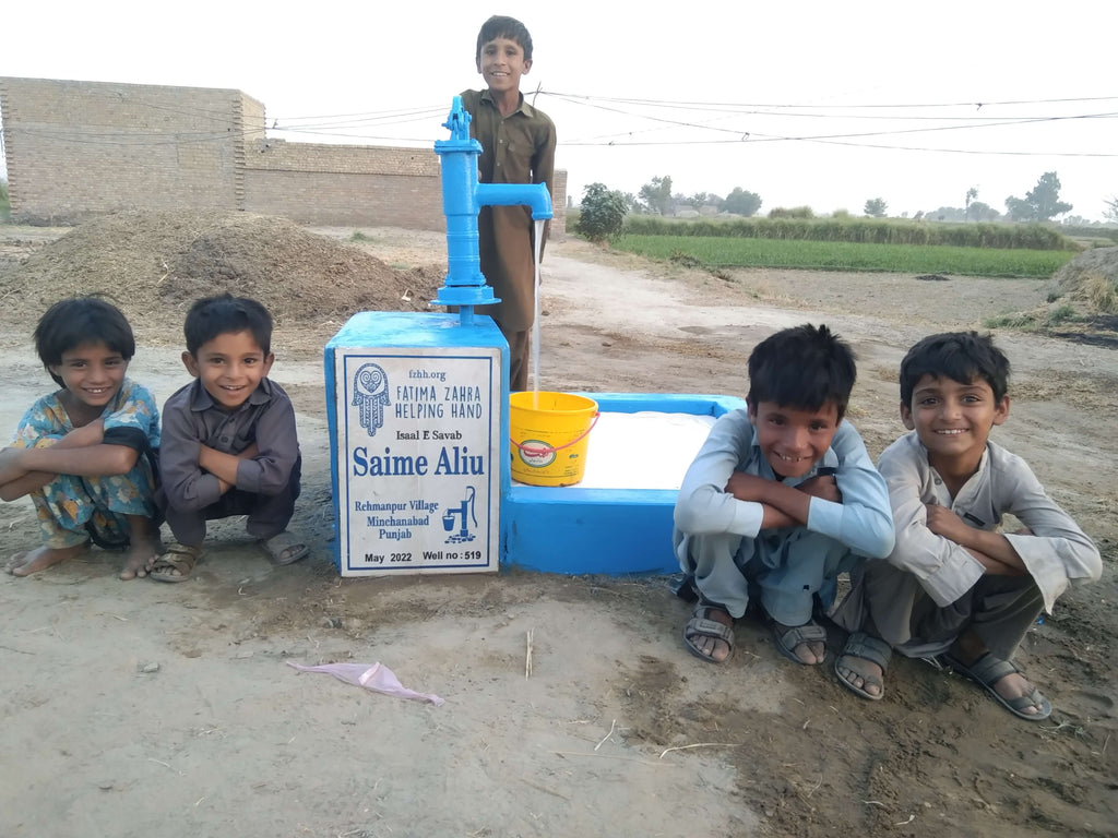 Saime Aliu – FZHH Water Well# 519 – PK
