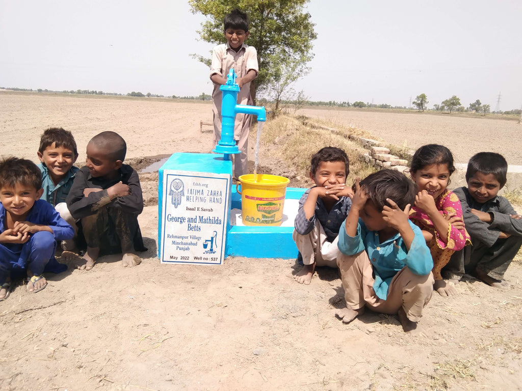George and Mathilda Betts – FZHH Water Well# 537 – PK