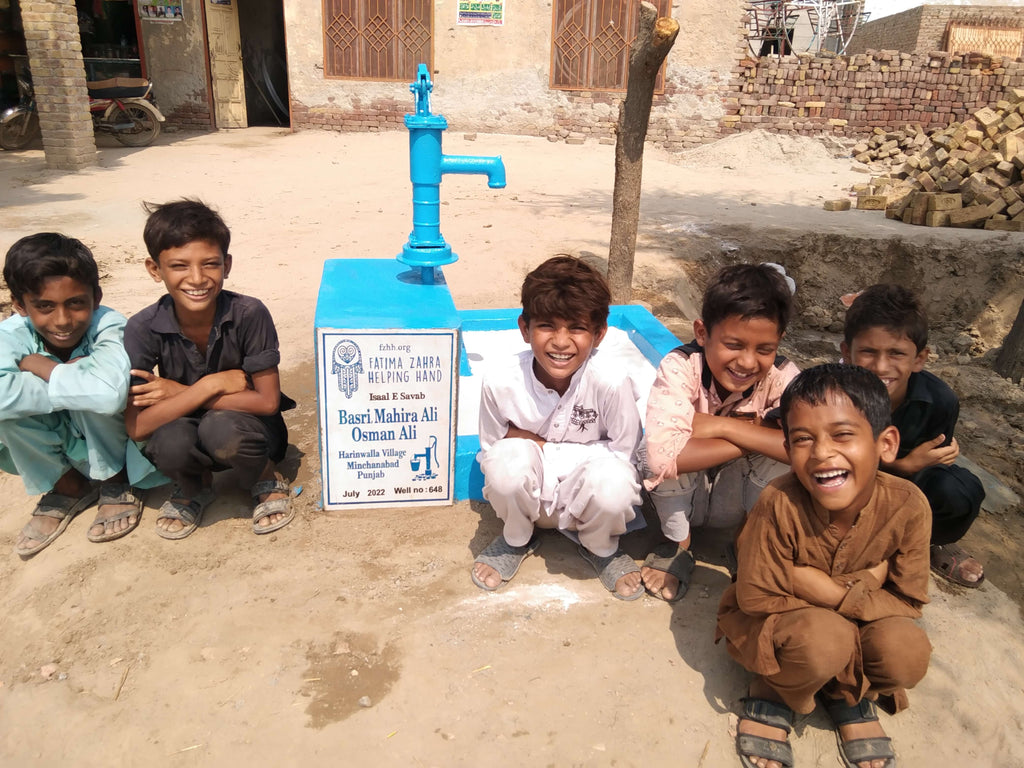 Pakistan – Basri, Mahira Ali Osman Ali – FZHH Water Well# 648