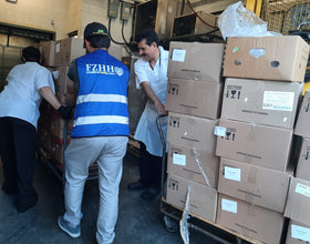 Food Distribution Activity in Vancouver, BC, Canada - May 28, 2026