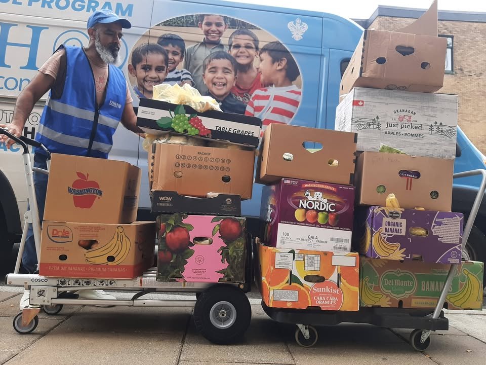 Food Distribution Activity in Vancouver, BC, Canada - Apr 18, 2026