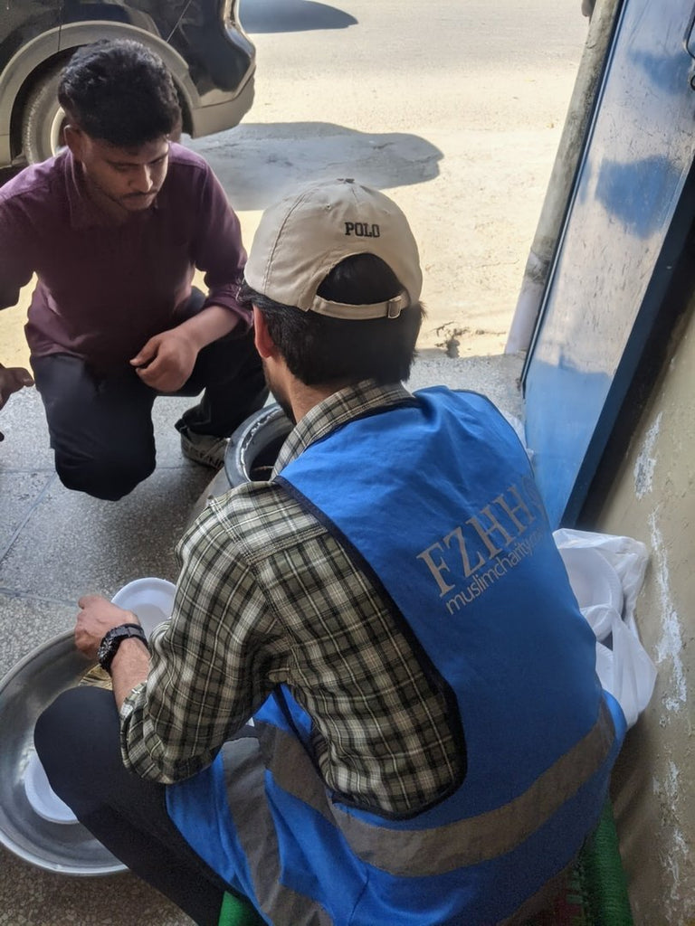 Food Distribution Activity in Lahore, Pakistan - May 5, 2026