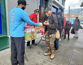 Feeding the homeless in Vancouver, BC, Canada - Jun 8, 2026