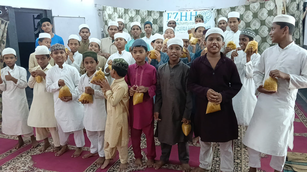 Food Distribution Activity in Hyderabad, India - May 14, 2026