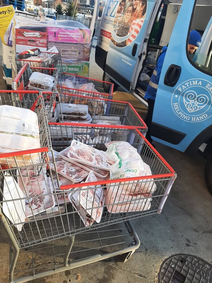 Food Distribution Activity in Vancouver, BC, Canada - Mar 5, 2026