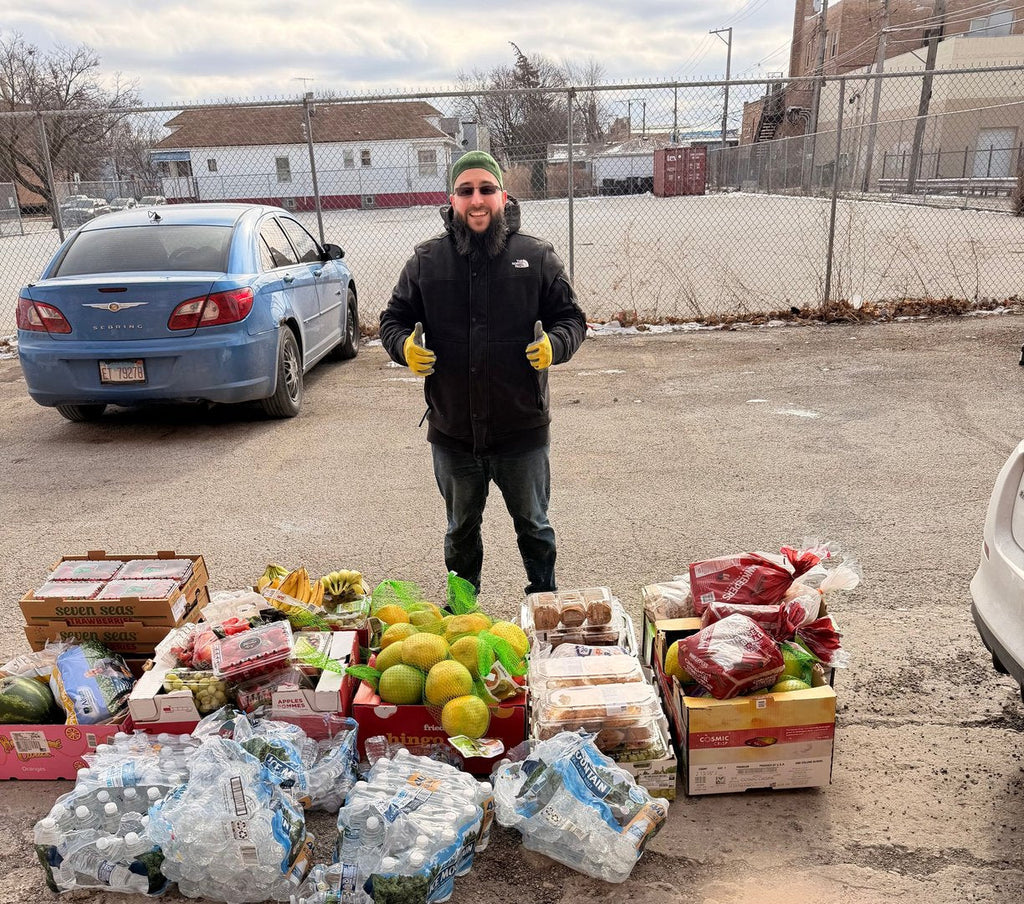 Food Bank Activity in Chicago, Usa - Jan 18 2026