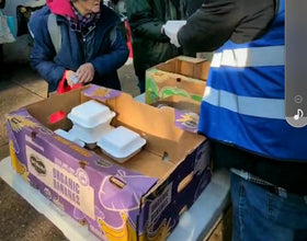 Food Bank Activity in Vancouver, BC, Canada - May 31, 2026