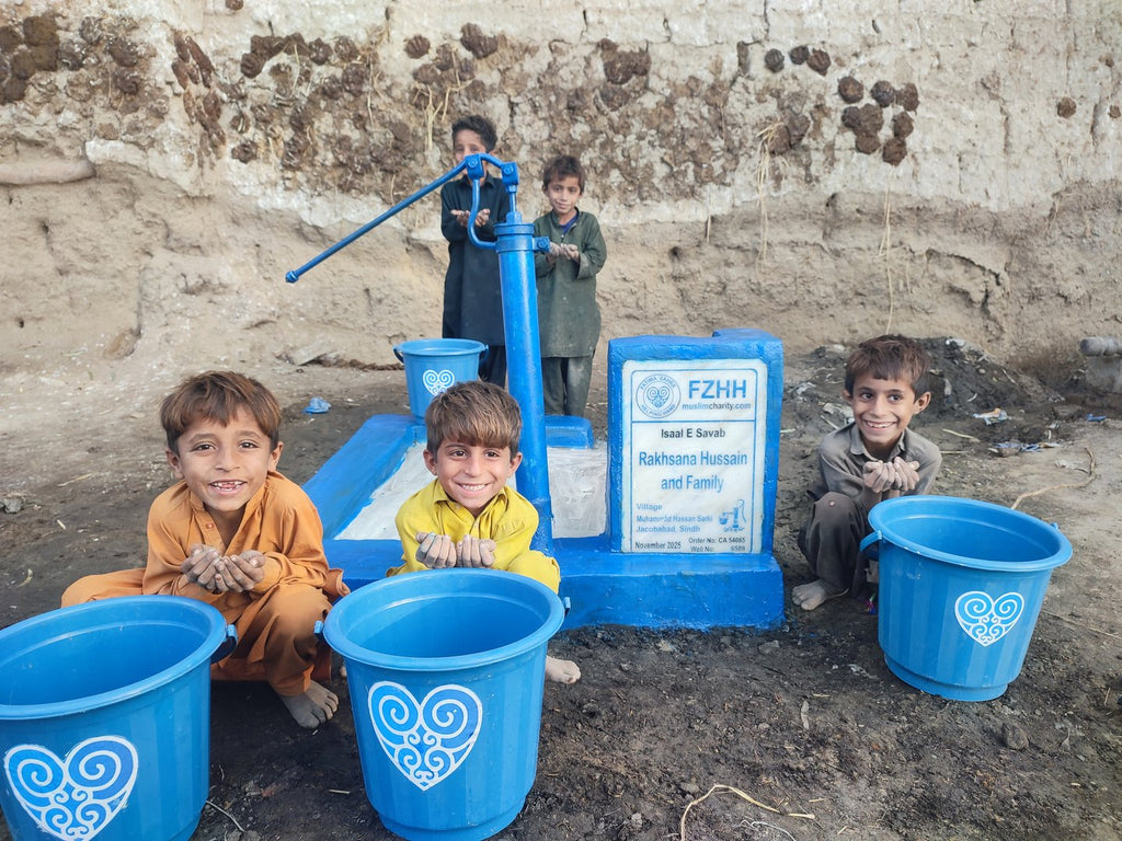 Rakhsana Hussain and family - Order no. CAN 54085 - Well no. 6589